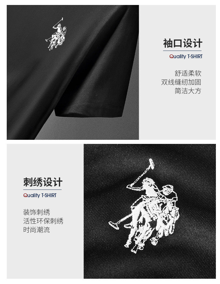 U.S. POLO ASSN 马球协会 男士T恤 图4