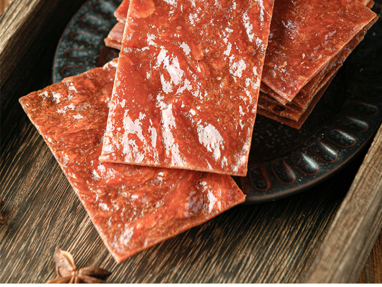 小贝 靖江手工猪肉脯 300g 图4