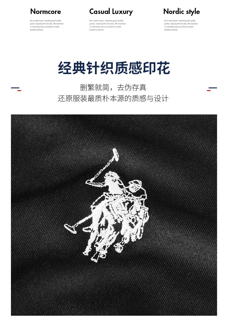 U.S. POLO ASSN 马球协会 男士T恤 图2