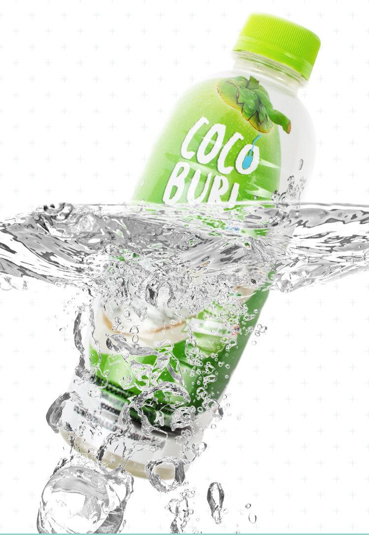 泰国进口 COCOBURI 可布哩 椰子水椰果饮料 350ml*6瓶 图5