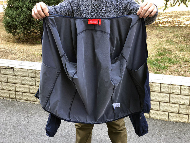清仓M码 地球科学家 防风防泼水防晒 透气有弹力 男全功能皮肤风衣 图6