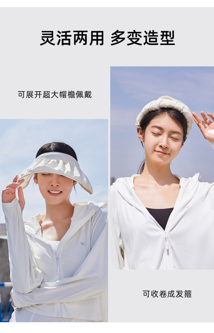 VVC 遮阳蓓蕾防晒帽 图10