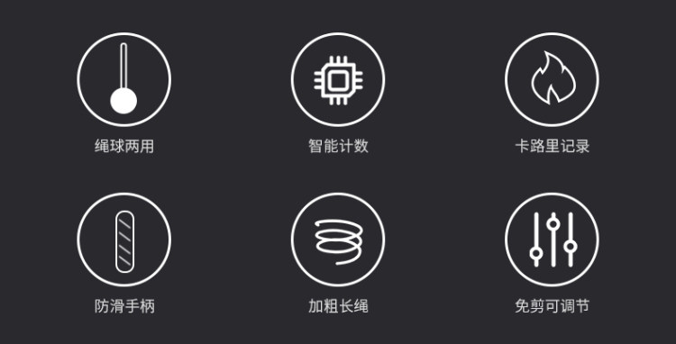 无绳款计数健身减肥运动专业跳绳 图2