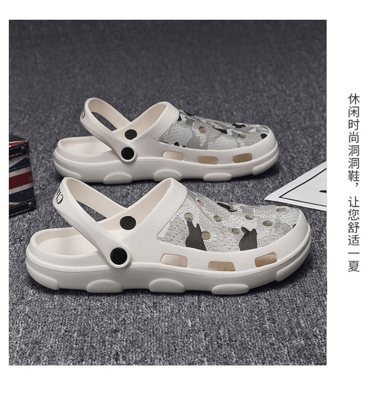 乔思森 男士洞洞鞋 图11
