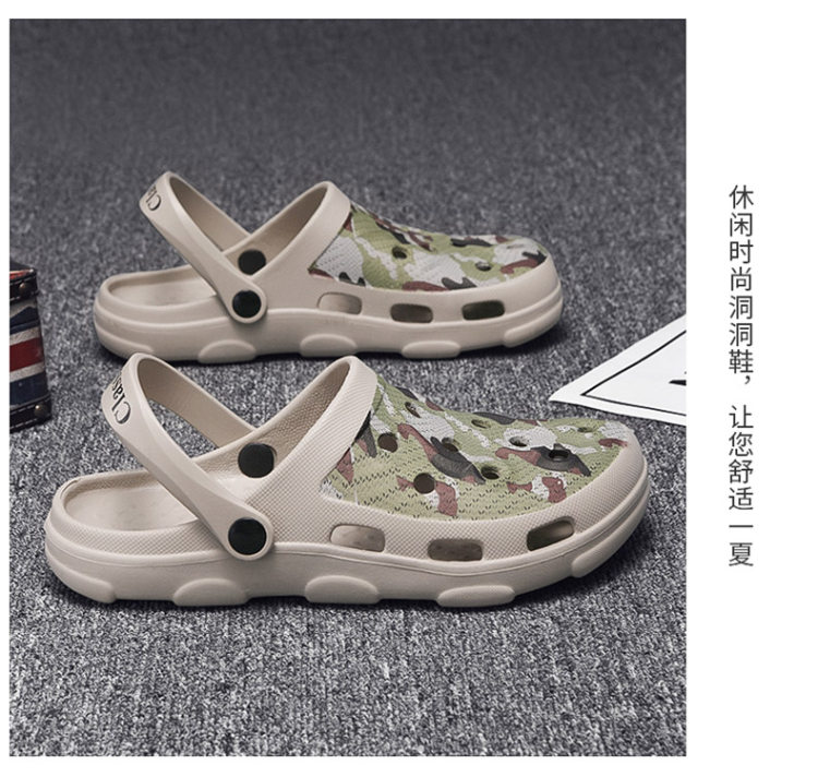 乔思森 男士洞洞鞋 图8