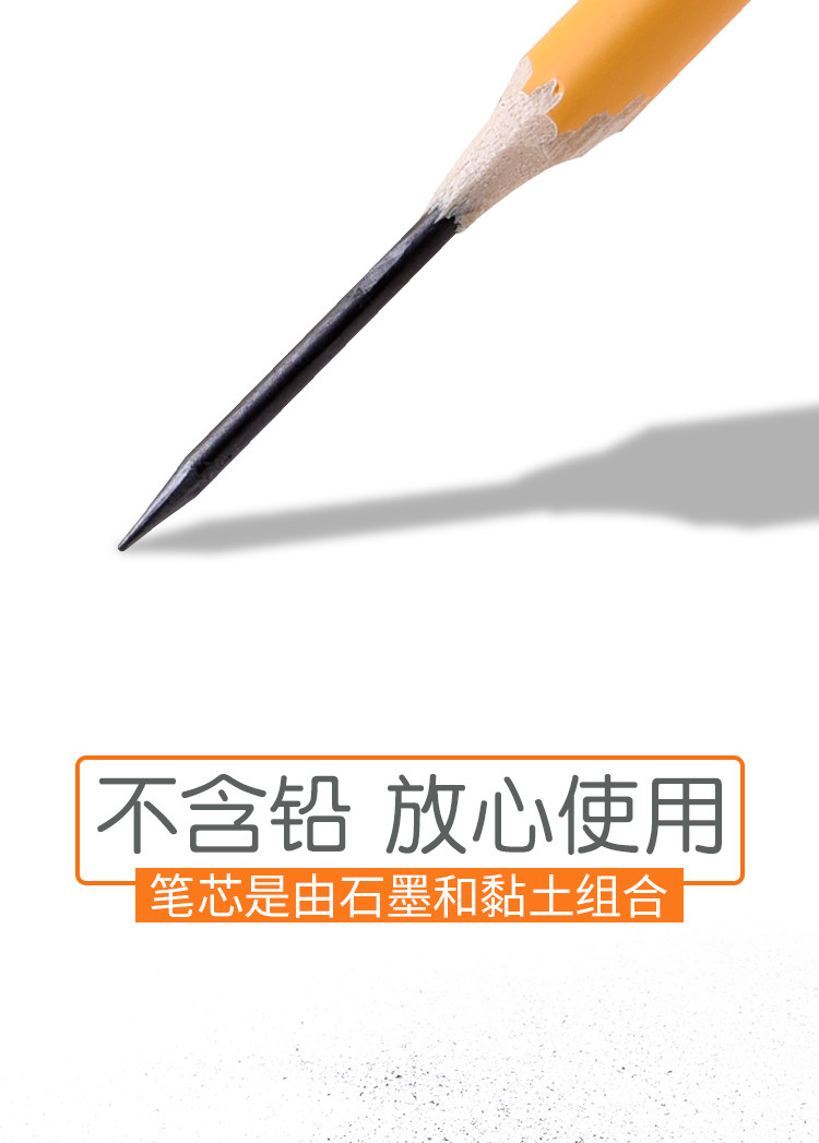 晨光10铅笔+30橡皮+卷笔刀 图4