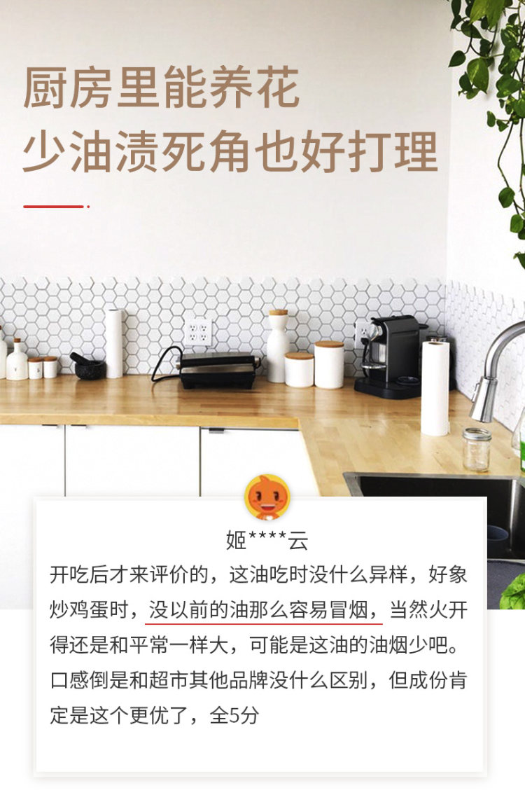 康倍多 贝蒂薇兰 10%橄榄油 食用油调和油5L 图2