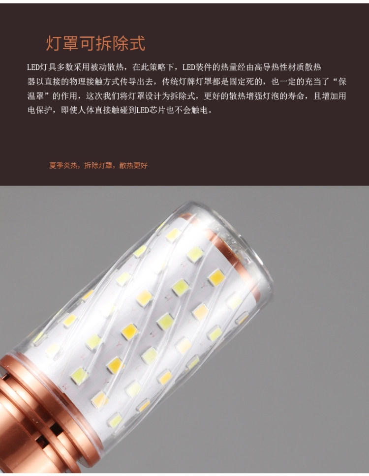 巨祥 超亮led节能玉米灯 2支 图7