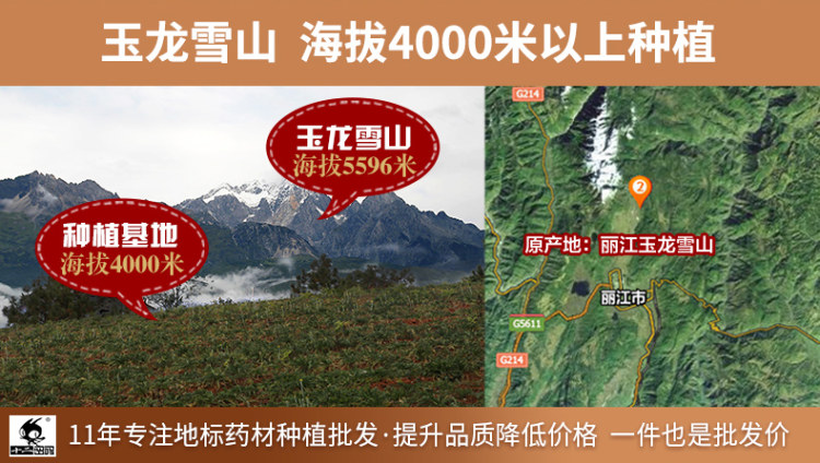 云南 正宗黑玛卡片60g 图3