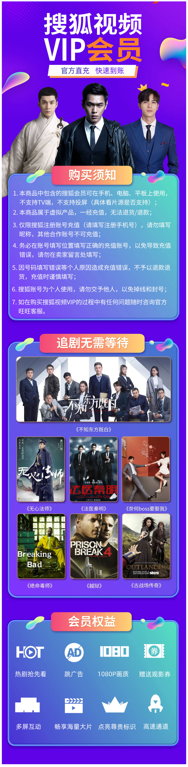 搜狐视频 vip会员 12个月 图2