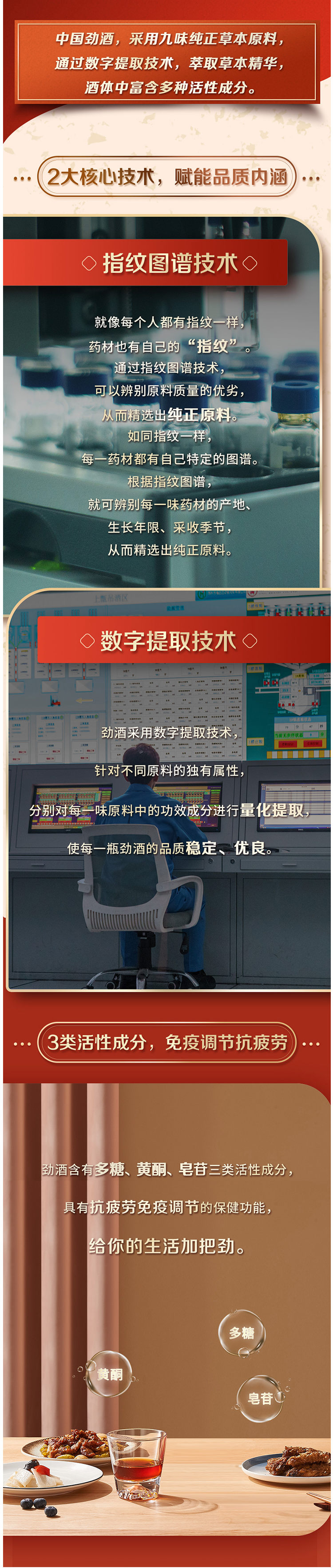 劲牌 中国劲酒 35度滋补养身酒 680ml*6瓶 图4