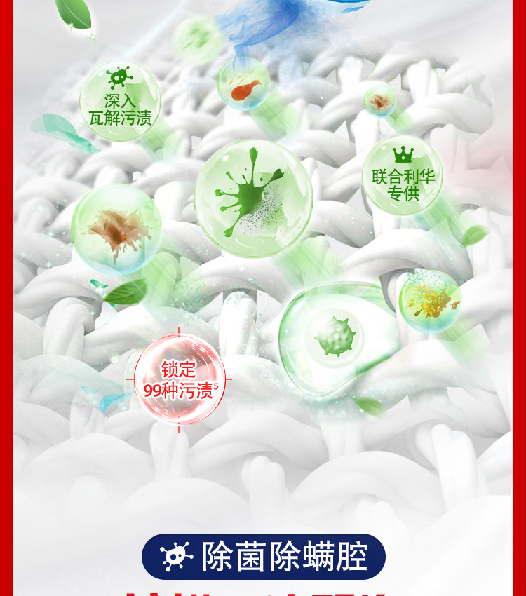 奥妙 桉树三合一洗衣凝珠18颗*4盒 图5