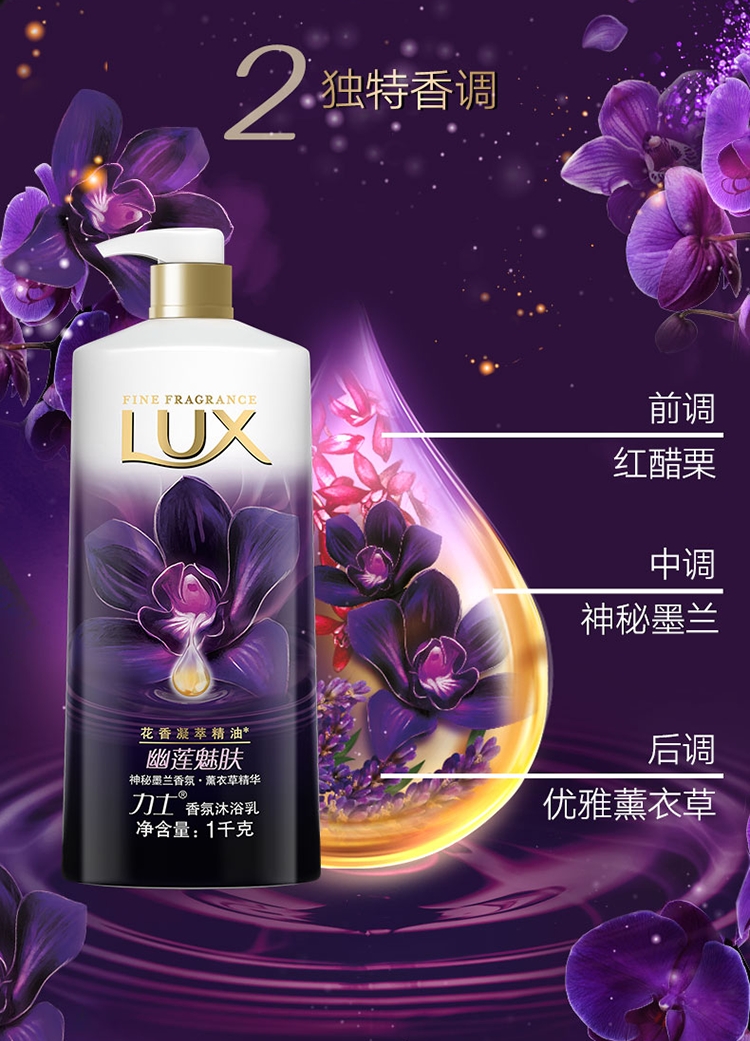 返20猫超卡 力士 LUX 持久留香沐浴露家庭装5.1斤 再送赠品 图4
