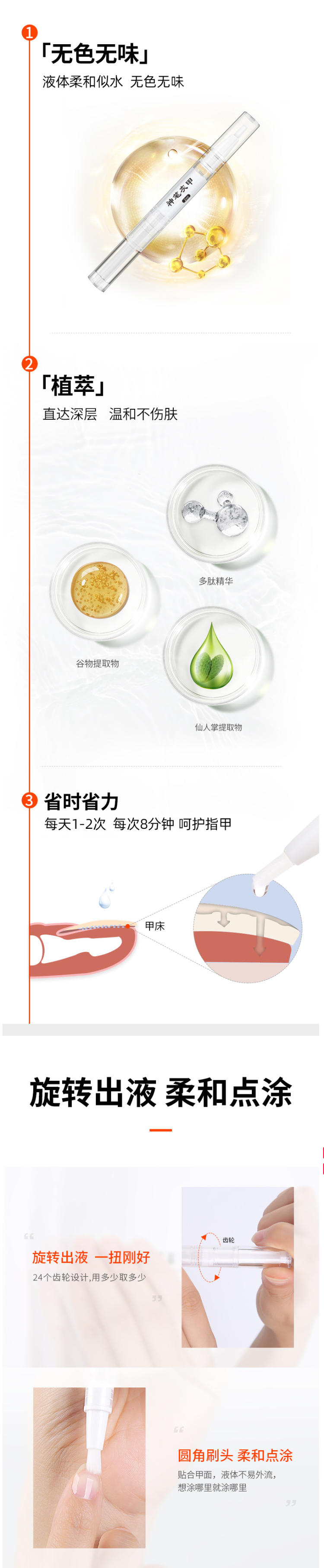 杨四郎 神笔灰甲液 去灰指甲 4ml 图3