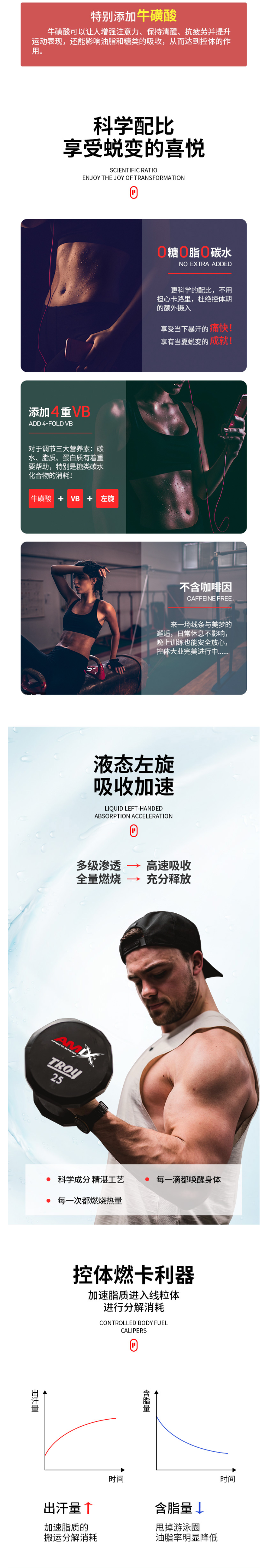 AMIX 10万高纯度液体左旋肉碱 1000ml 加速燃脂 图3