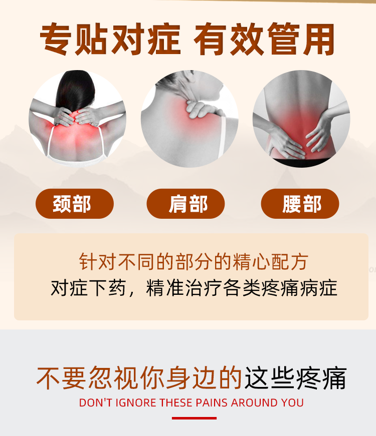 盛好堂 颈椎病贴风湿类关节痛 专用药贴膏 图2
