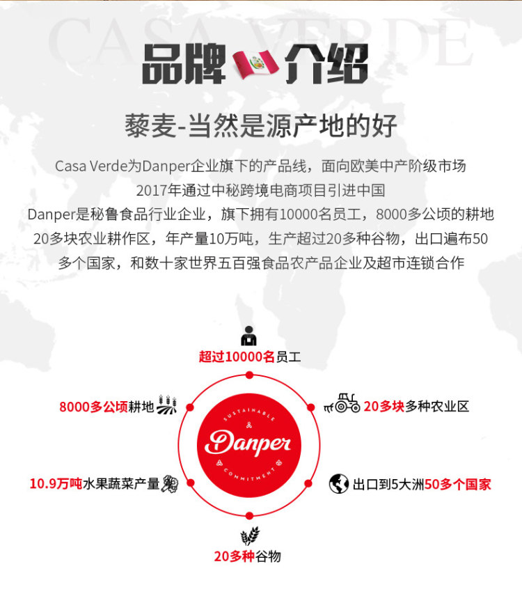 秘鲁进口 有机三色藜麦米 500g 图5