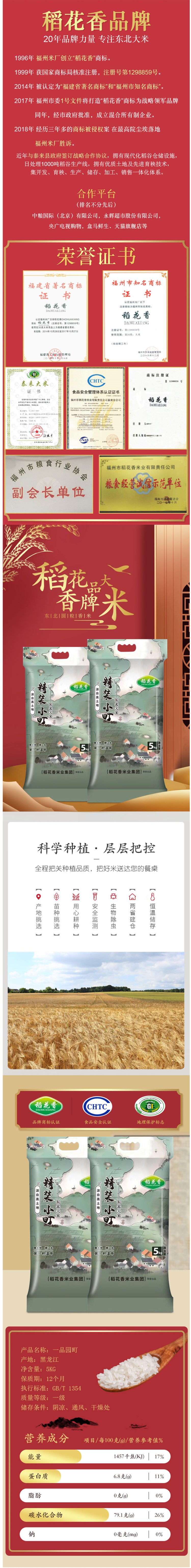 国有控股企业 东北稻花香 21新米 10斤 图8
