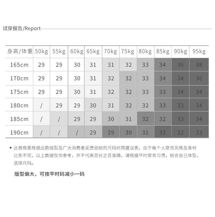 Vstarry 四季款弹力猫须牛仔裤 图7