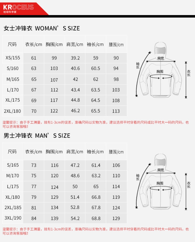 地球科学家 女三合一冲锋衣 东丽面料 Polartec 100抓绒 图8