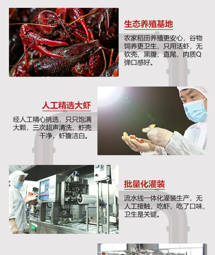 星胜客 麻辣小龙虾虾尾150g*5罐 图7