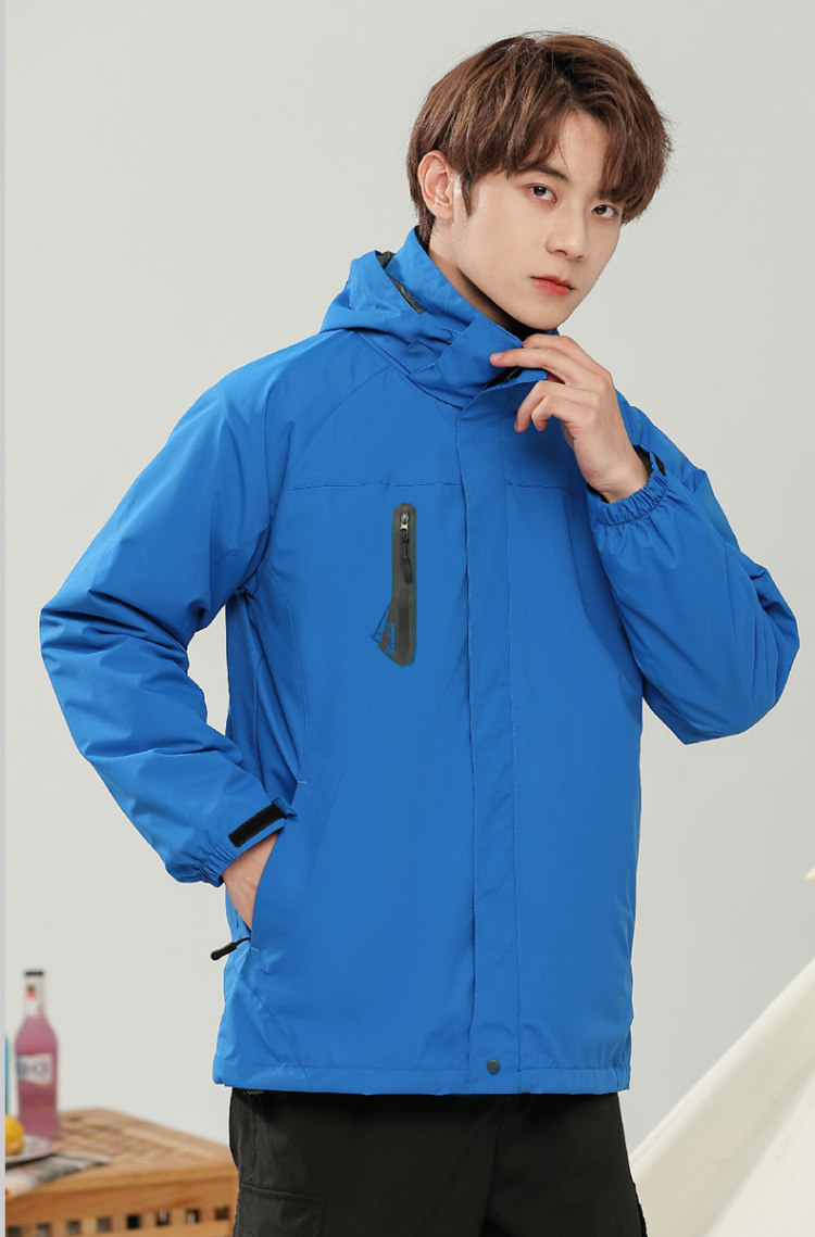 冲锋衣男女潮牌三合一 图2