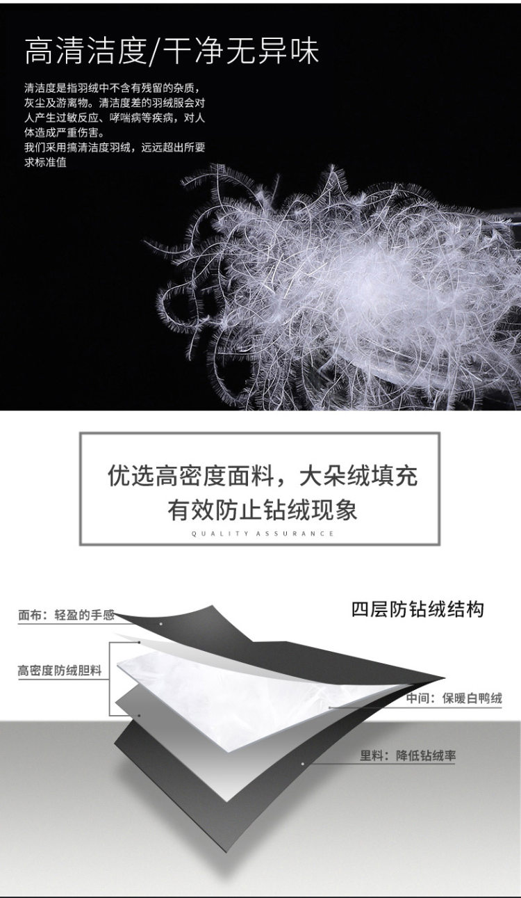 吉普盾 工装羽绒外套 图4