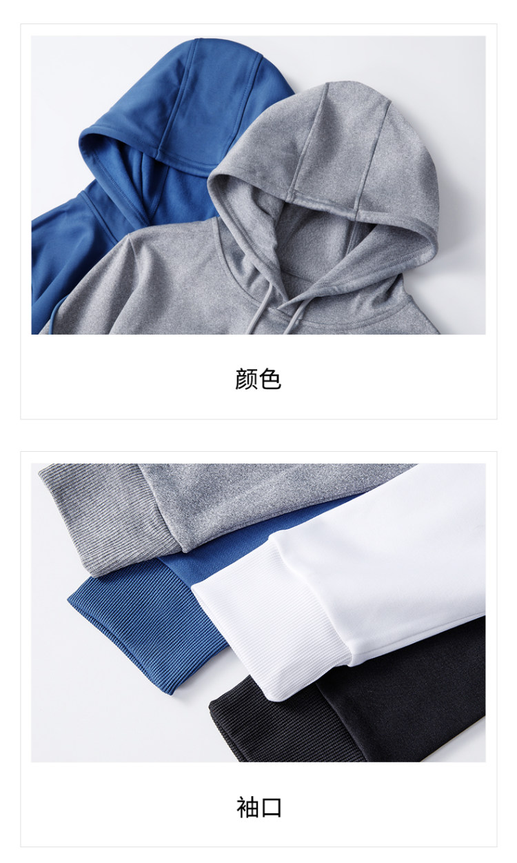 欧阳娜娜同款 drew 男女同款 笑脸印花连帽卫衣 图11