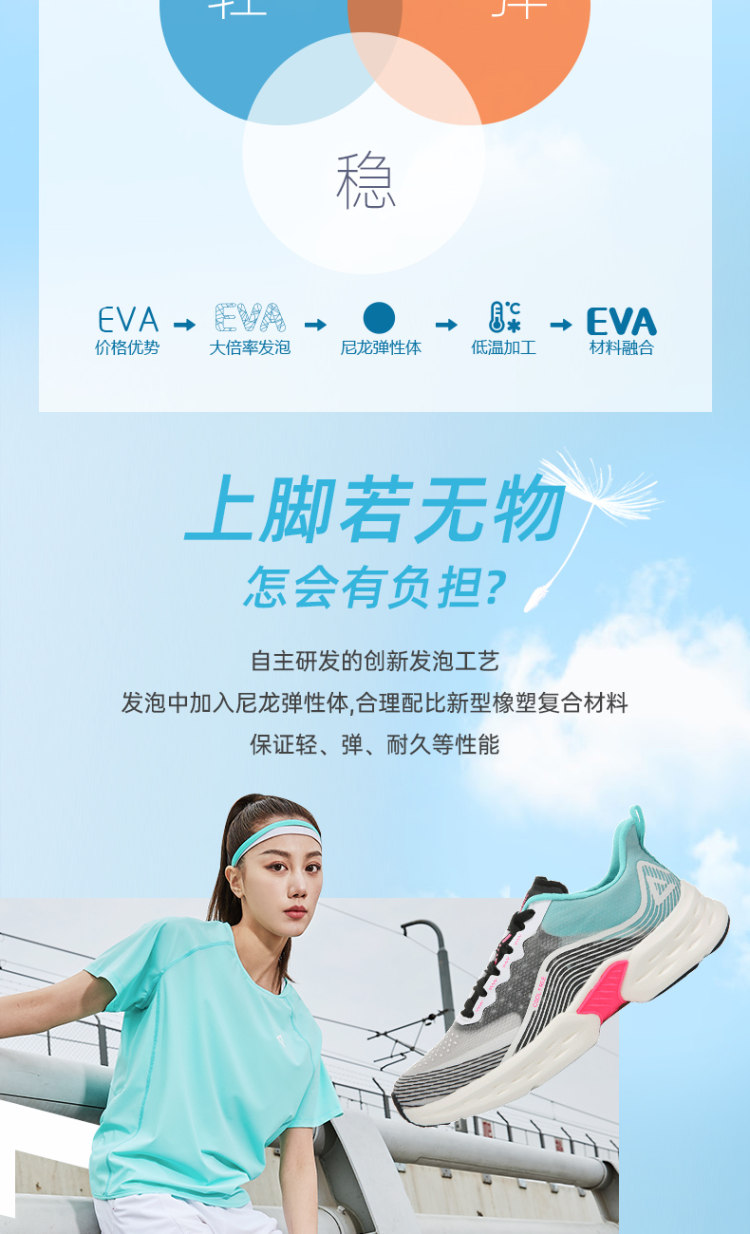 匹克 轻弹跑步运动鞋男 图2