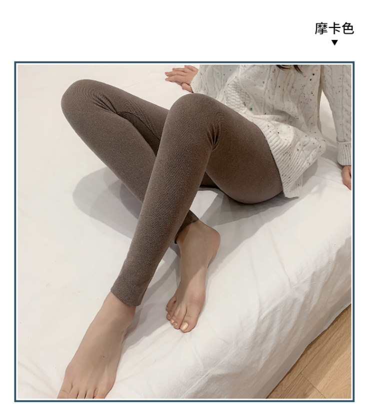 阳离子高弹显瘦打底裤 图12