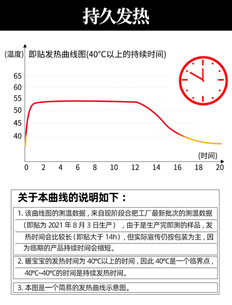 小林制药 保暖即贴暖身暖宝宝贴15片 图3
