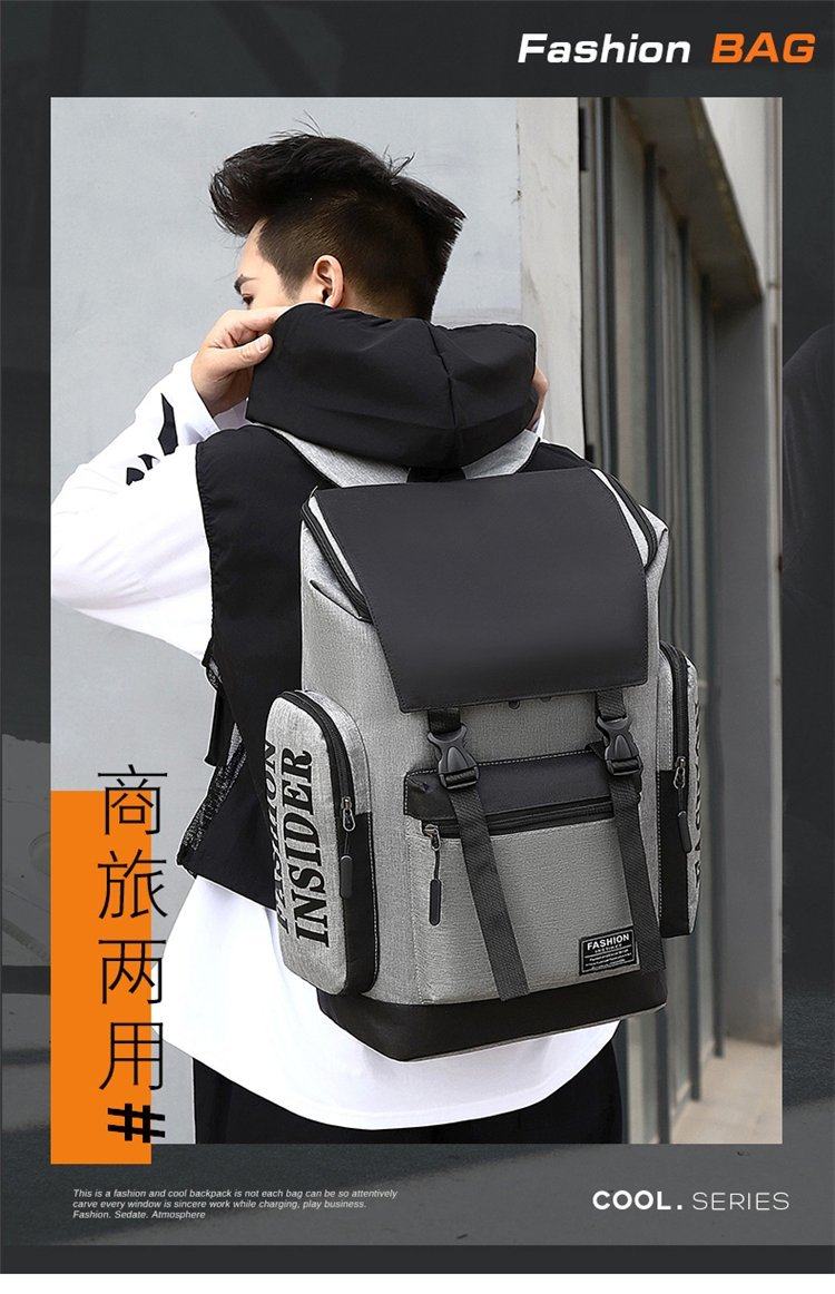 爆款书包新款双肩包女包 图1
