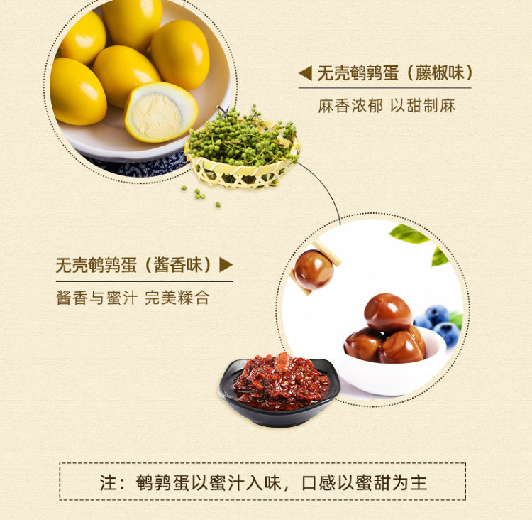 第二件0元 贤哥 香卤鹌鹑蛋30枚 图8