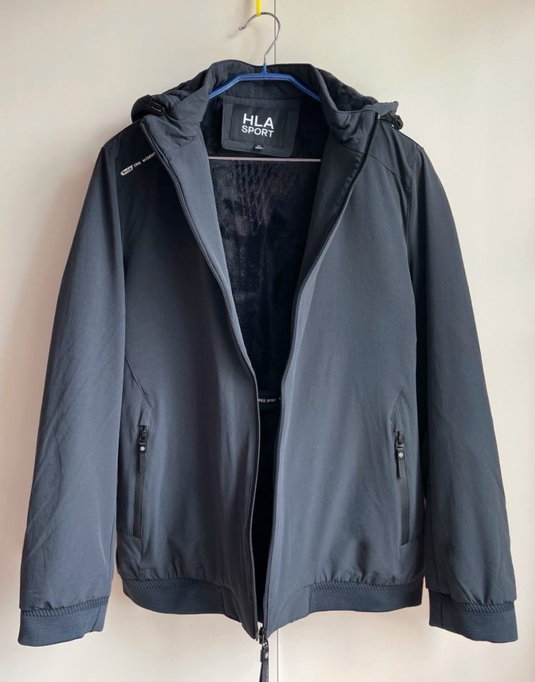 我们买过实测好穿 海澜之家 21秋冬新品 男厚款防风带绒弹力保暖夹克 图2