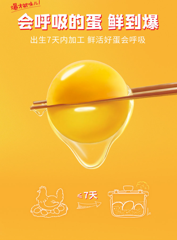 无穷 先盐焗鸡蛋爆爆蛋300g 图4