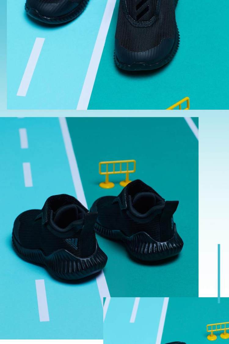 adidas FortaRun AC I婴童跑步运动鞋 EF0147 图2