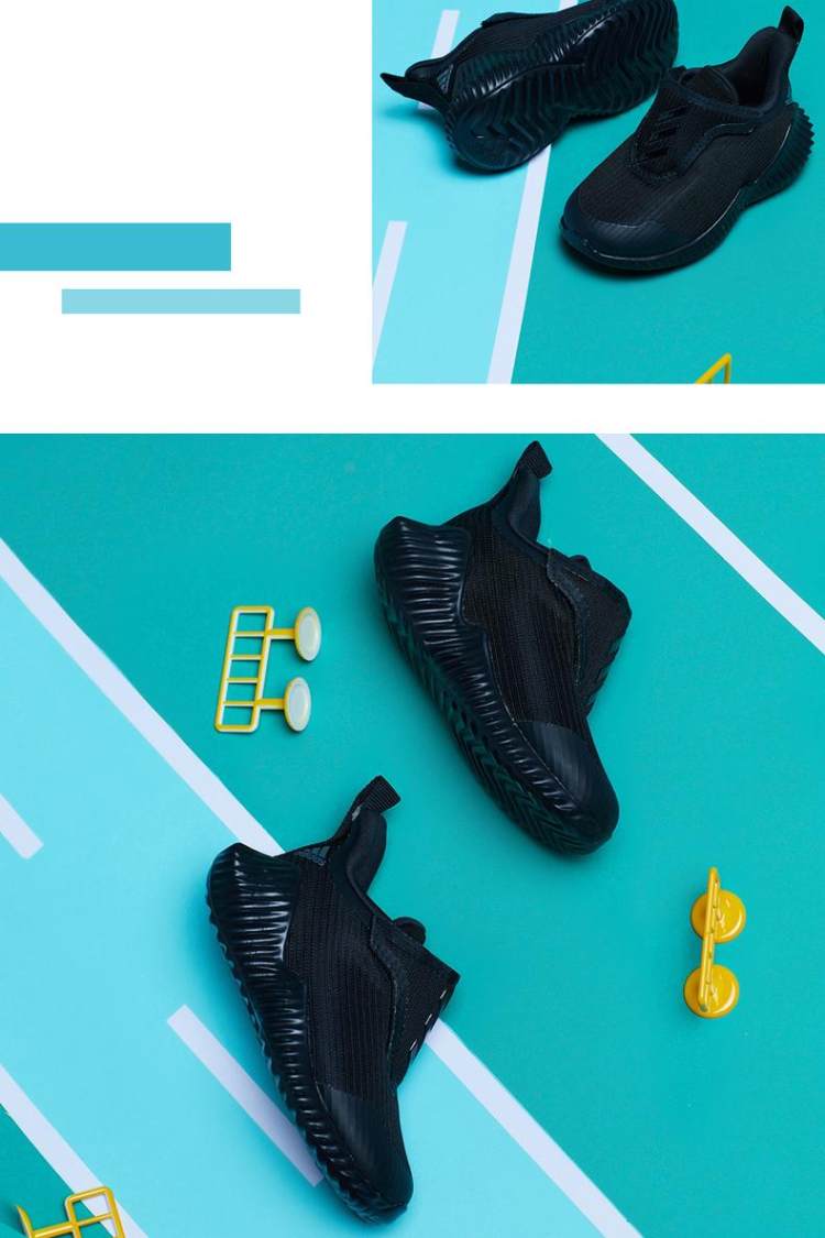 adidas FortaRun AC I婴童跑步运动鞋 EF0147 图3