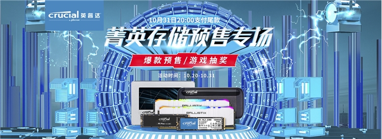 爆款清单：英睿达&闪迪 双11闪速出击 图1