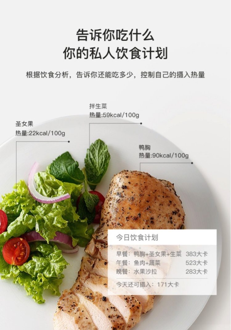 云麦 好轻mini2 智能体脂秤称 测29项身体数据 图6