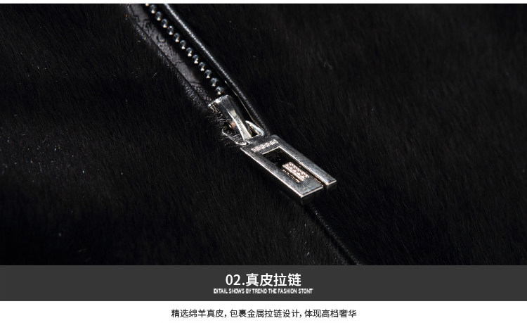 长辈礼物 琅绅 秋冬仿貂毛外套 图8