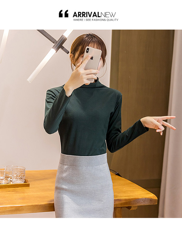 德绒阳离子自发热保暖打底衫 2件 图10