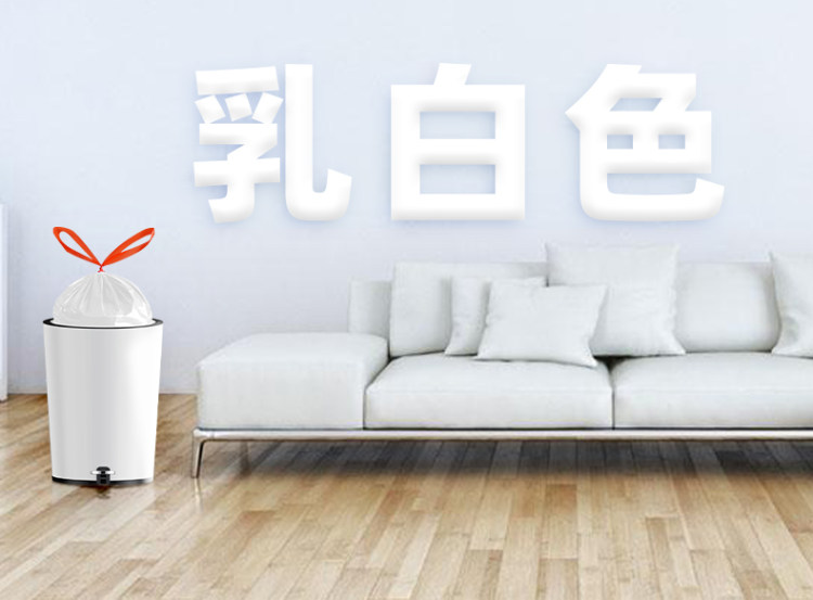 高品质 手提式银灰钢袋垃圾袋45*50cm大袋 60只 图5