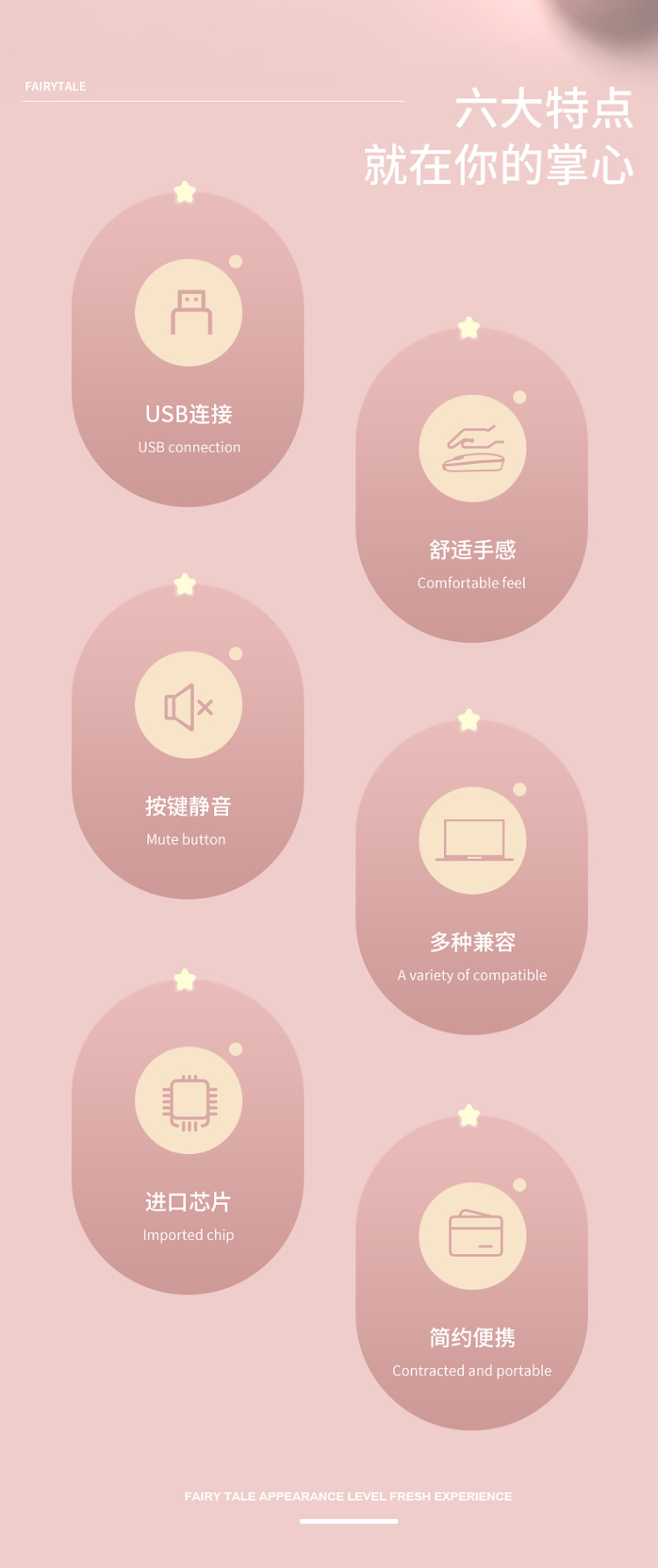 今贵 无线蓝牙静音鼠标 图2