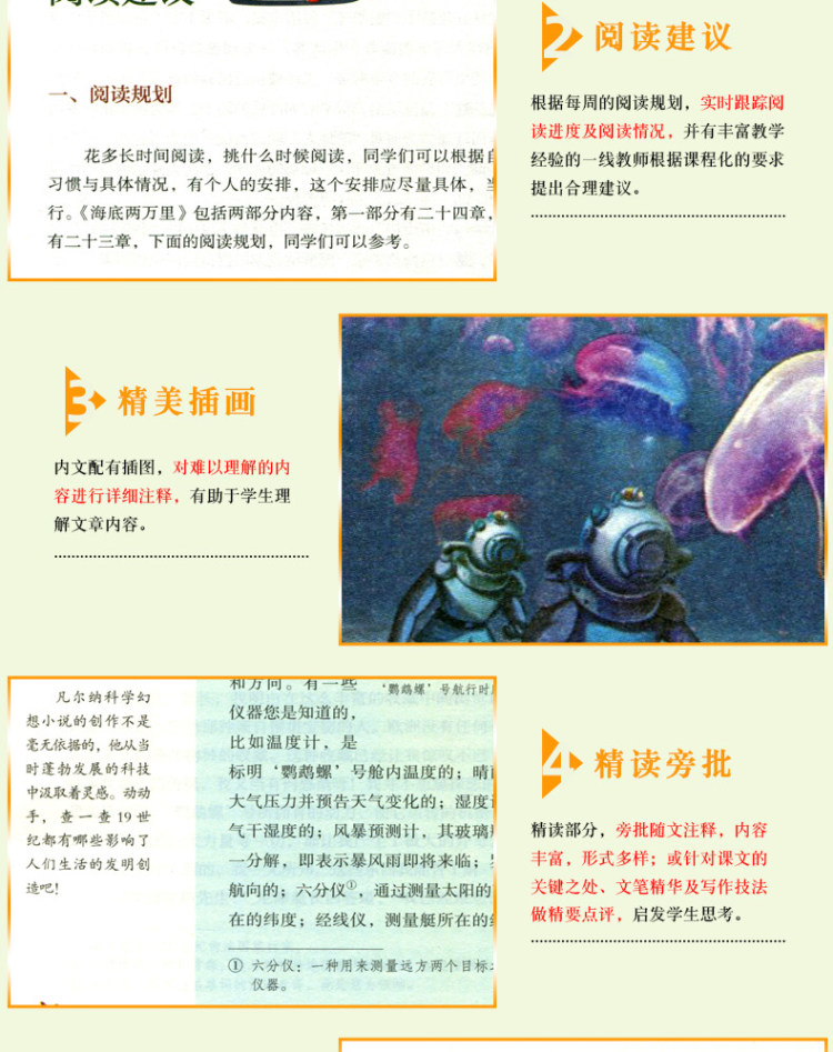 骆驼祥子和海底两万里 四大名著 图4
