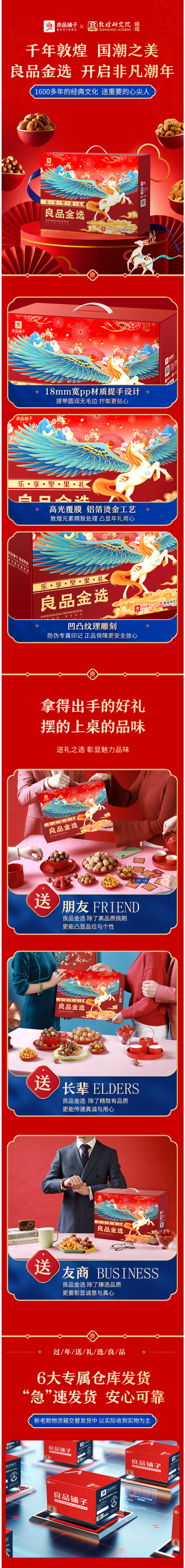 良品铺子 坚果零食大礼包 2003g/11袋 图2