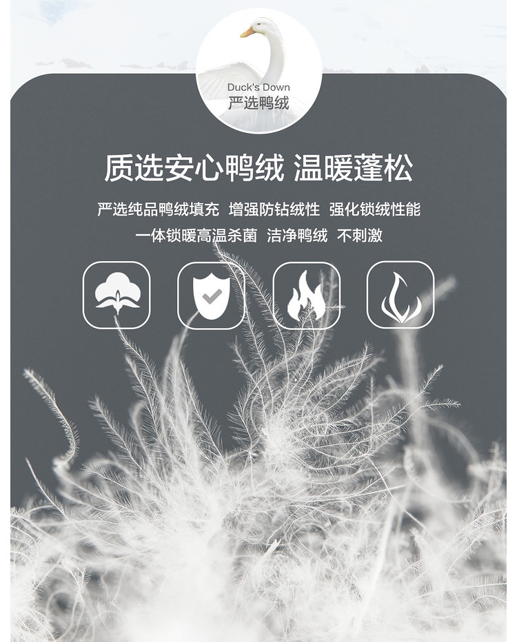 清仓的节奏 美特斯邦威 极寒系列 情侣中长款羽绒服 图3