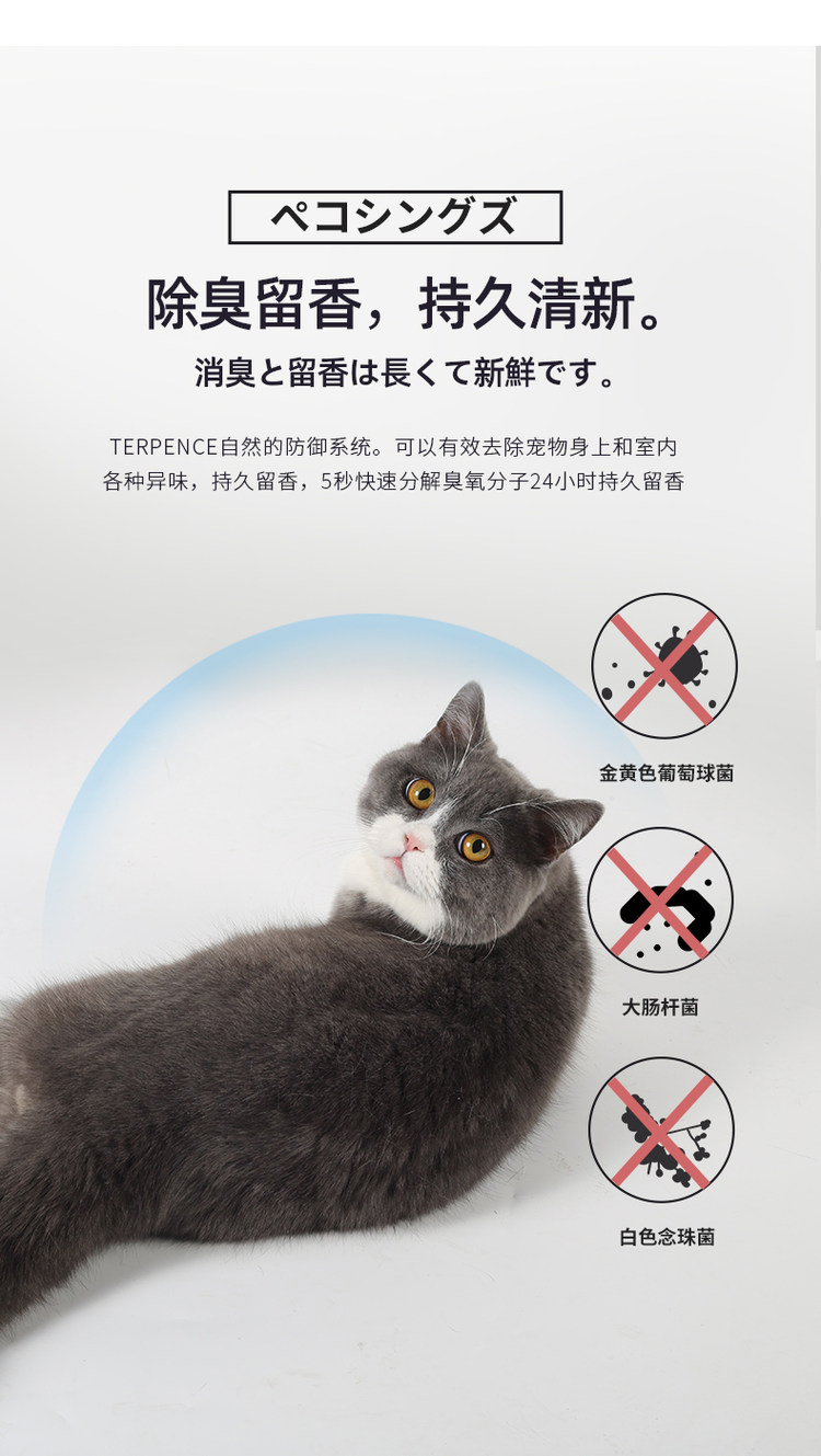 宠物消毒液狗狗除臭剂杀菌喷雾 图4