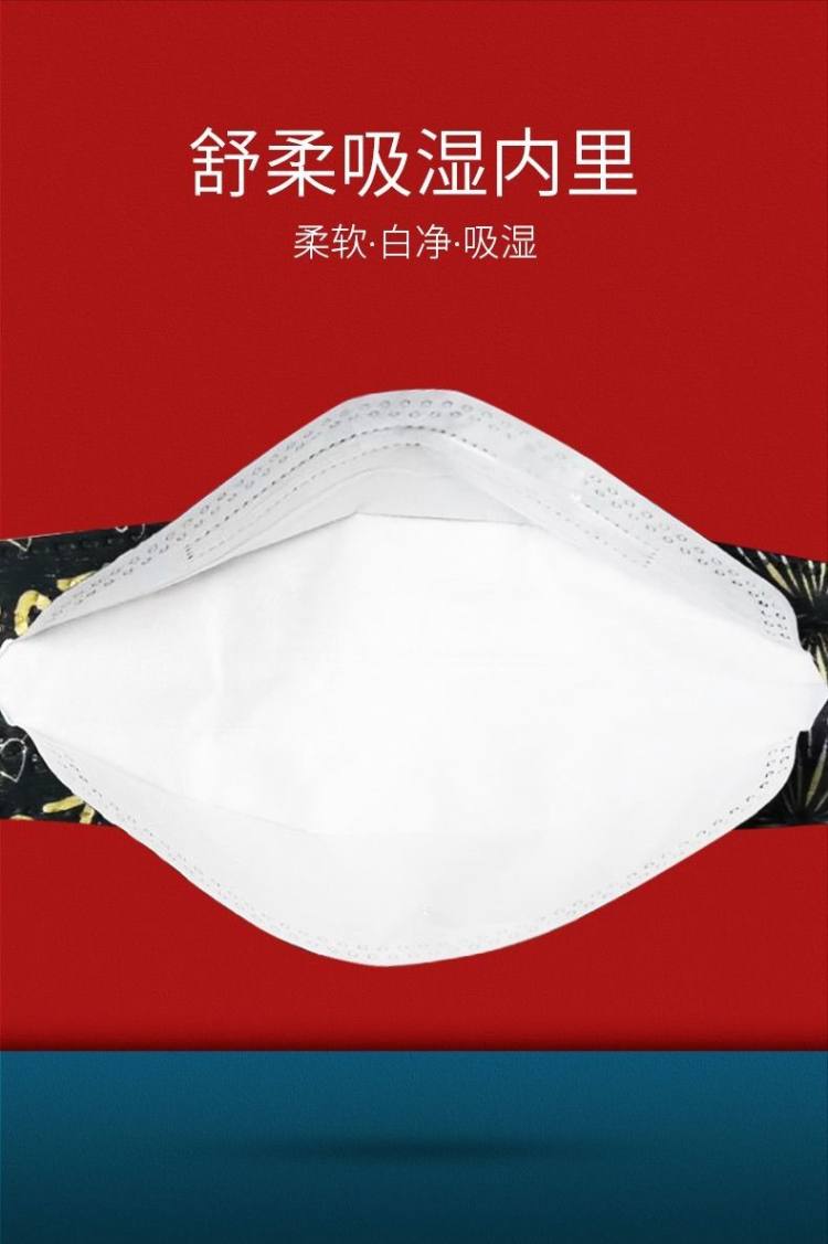 KF94 鱼嘴型柳叶型 立体防护口罩 图6