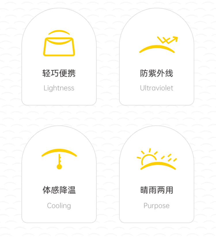 左都 防紫外线折叠迷你小巧晴雨两用伞 图4