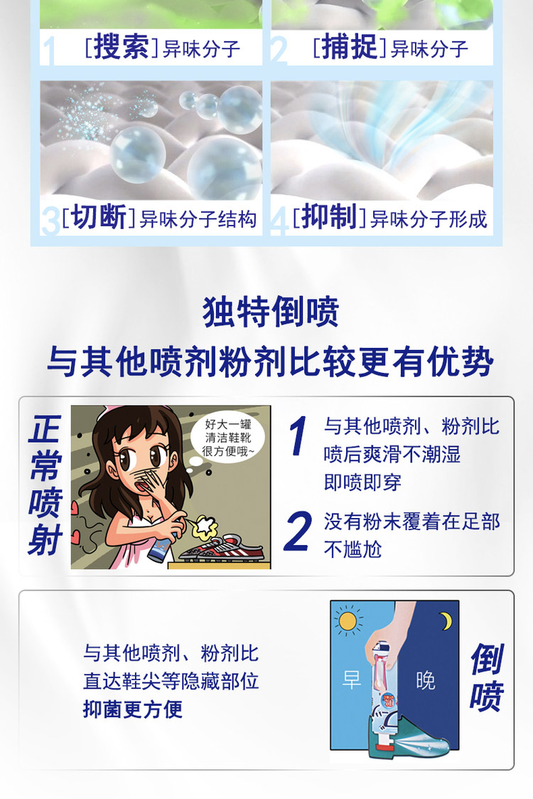日本 PINOLE 银离子除臭喷剂280ml 图2